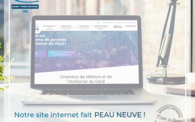 Lancement du nouveau site internet de la CMA du Gard