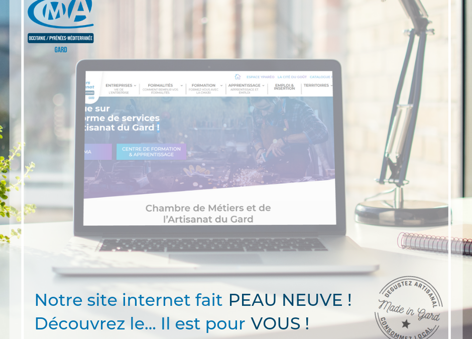 Notre site internet fait peau neuve !