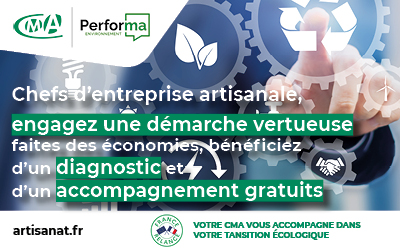 Artisans, demandez un diagnostic Transition écologique gratuit !