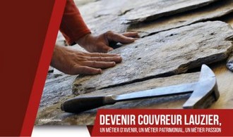 Devenir couvreur lauzier schiste calcaire