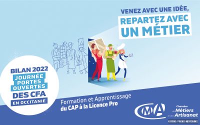 Le réseau des CFA de la CMAR Occitanie poursuit sa mobilisation en faveur de l'apprentissage !