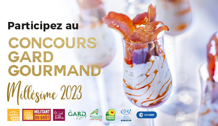 Participez au concours Gard gourmand millésime 2023