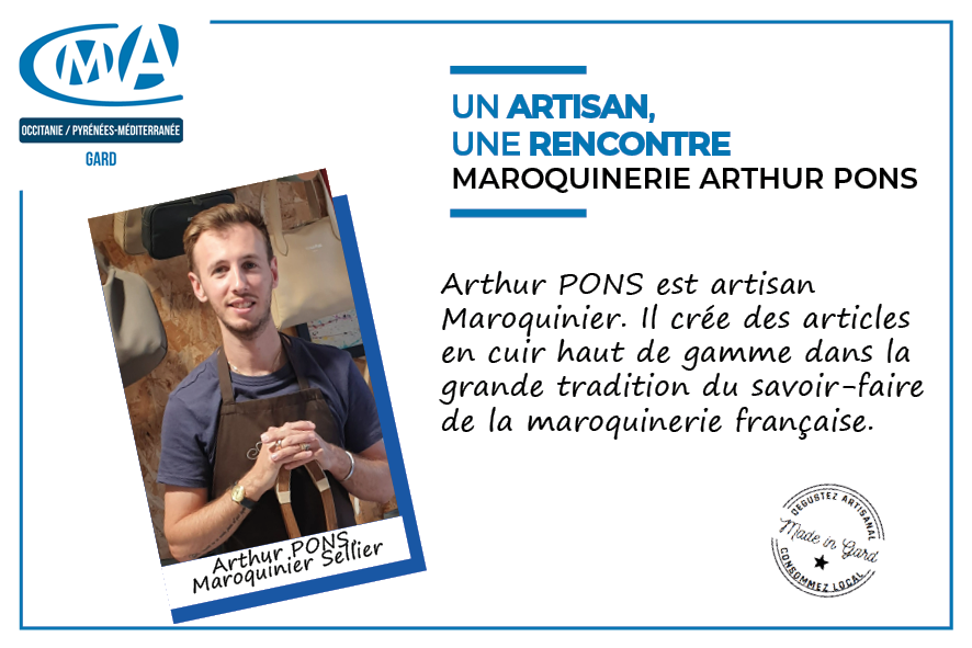 Un artisan, une rencontre : Arthur Pons