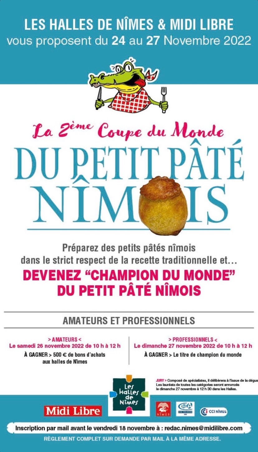 2ème coupe du monde des petits pâtés nîmois