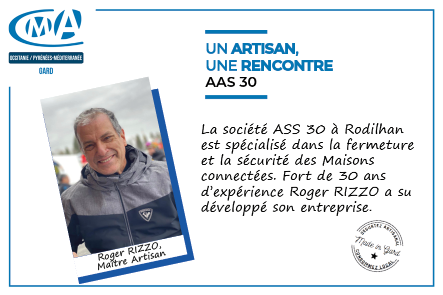 Un artisan, une rencontre : Roger RIZZO