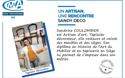 Un artisan une rencontre Sandy Déco
