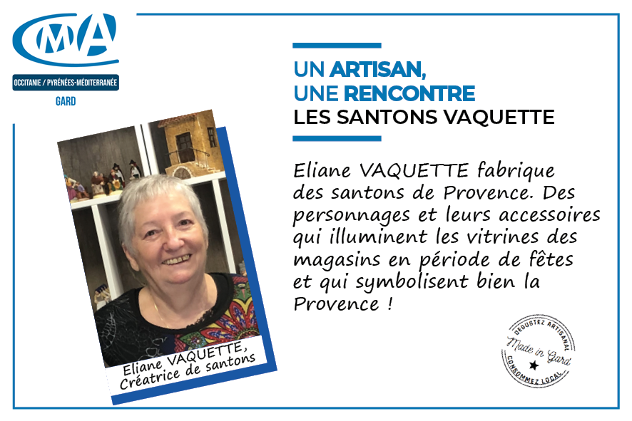 Un artisan une rencontre Santons Vaquette