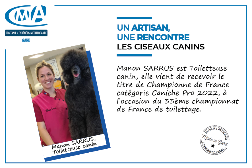 Un artisan une rencontre Manon SARRUS