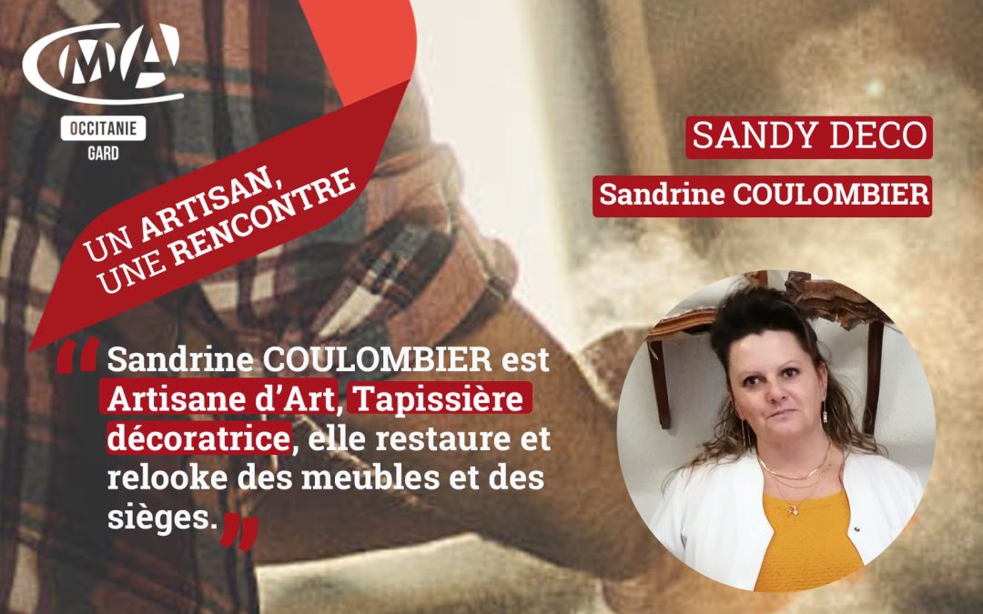 Un artisan une rencontre Sandy deco