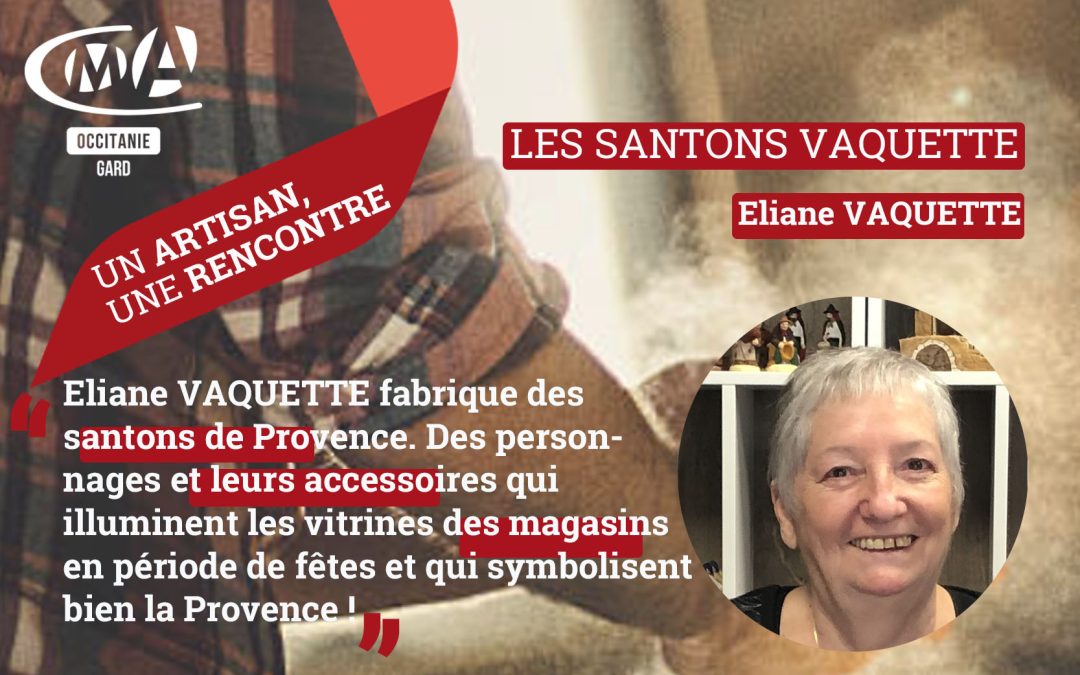 Un artisan une rencontre Santons Vaquette