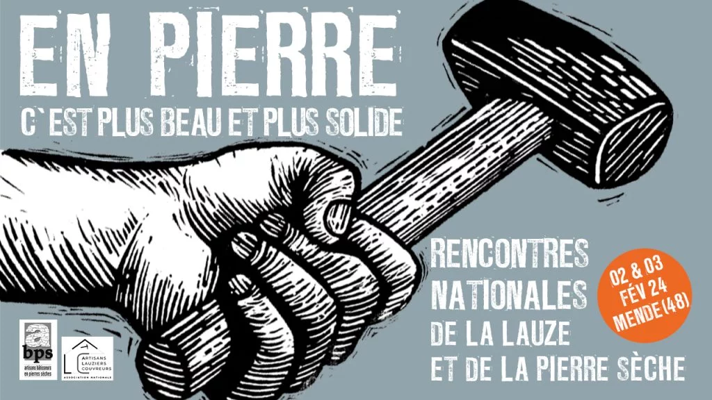 Rencontres nationales lauze et pierre sèche à Mende