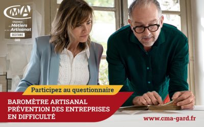 BAROMETRE ARTISANAL GARDOIS DE LA PREVENTION DES ENTREPRISES EN DIFFICULTE