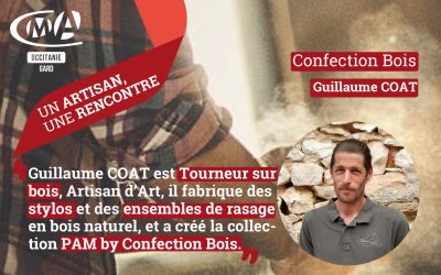 Un artisan une rencontre: Guillaume COAT