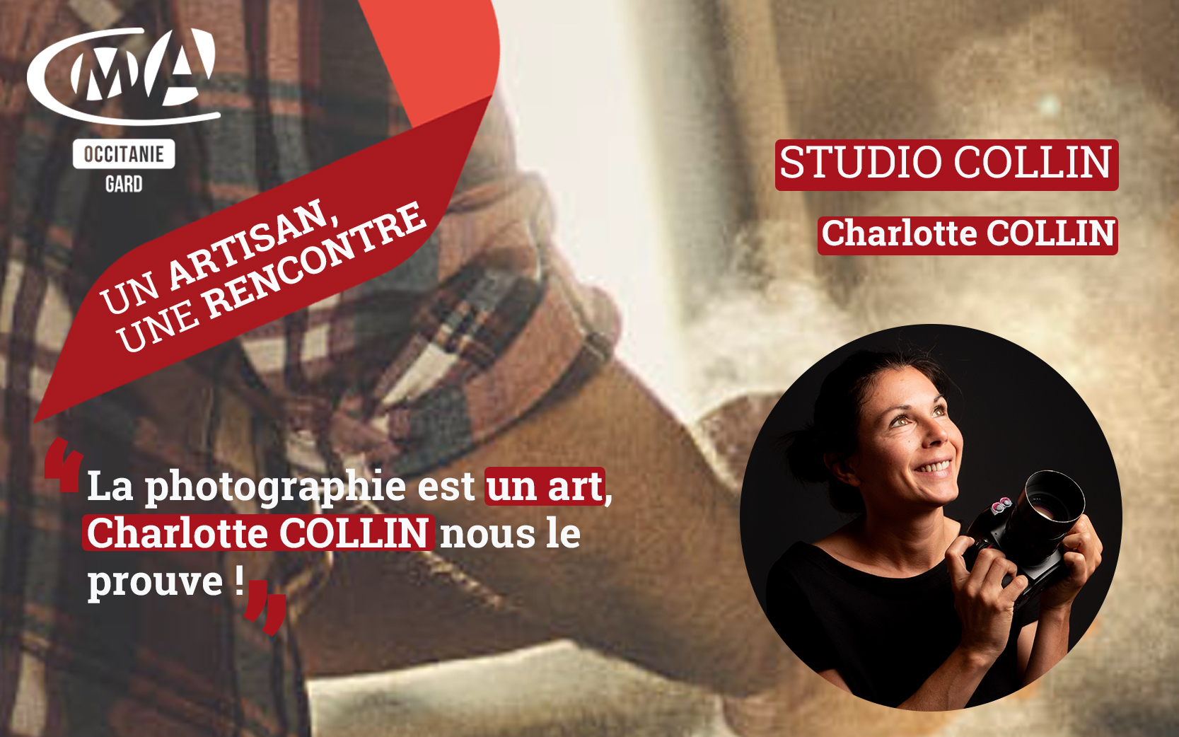 Un artisan une rencontre: Charlotte COLLIN