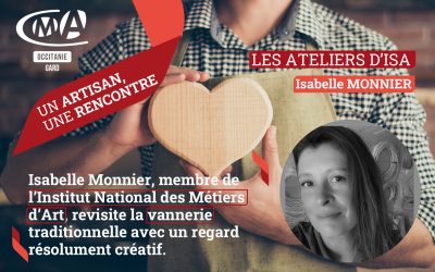 Un artisan une rencontre: Isabelle MONNIER