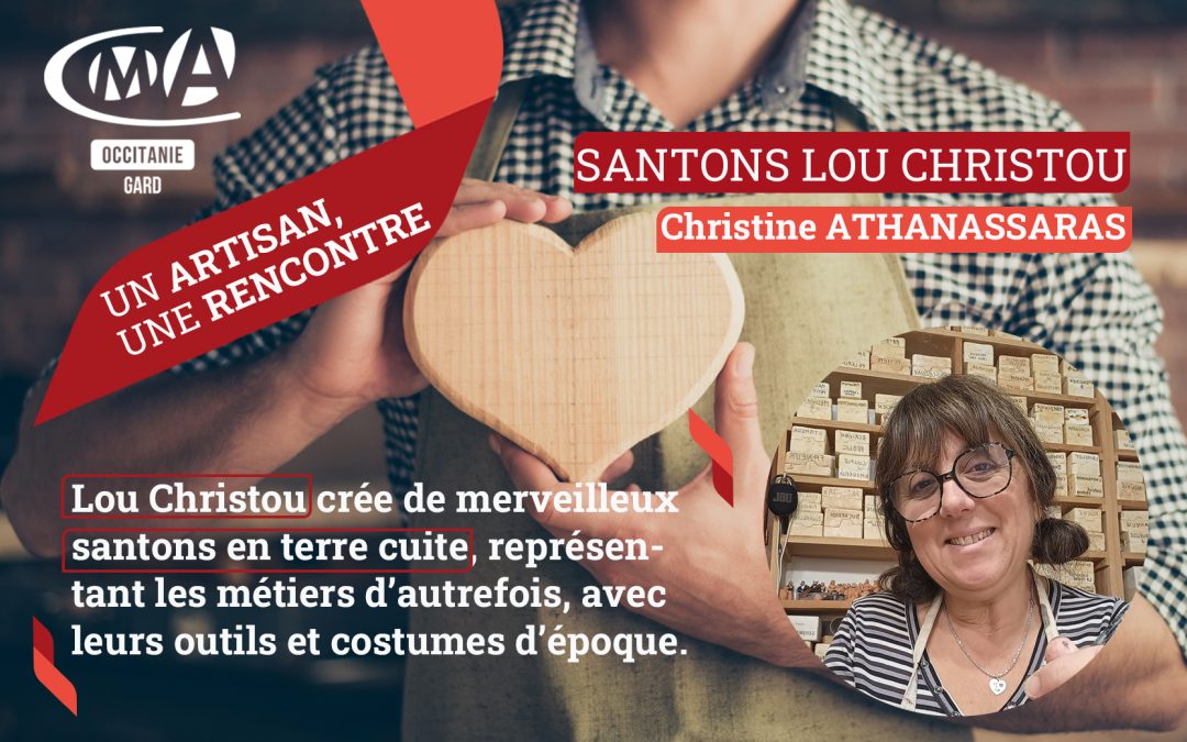 Un artisan une rencontre : SANTONS LOU CHRISTOU