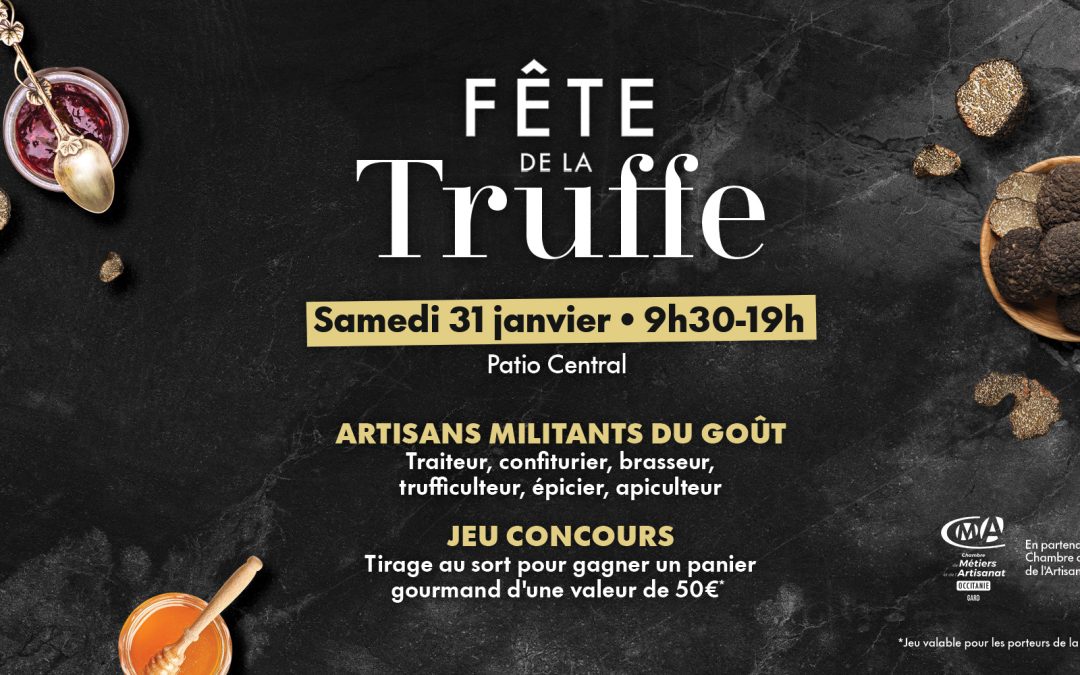 Marché artisanal à Nîmes – Truffe, dégustations & artisans locaux | 31 janvier